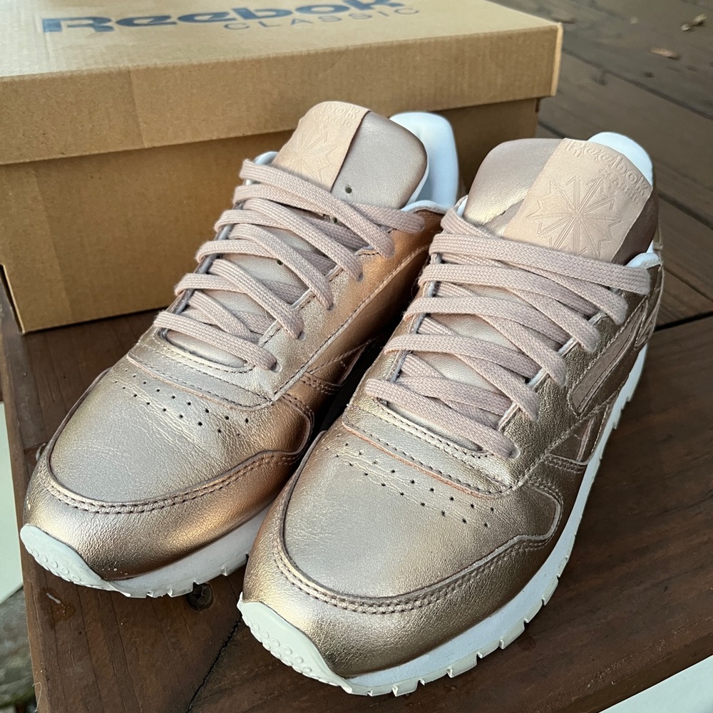 Reebok Classic Metallic Sneakers